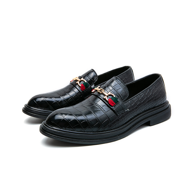 Men'S Luxury Formal Wear - Luxury Brand Men Loafers Designer Embossed