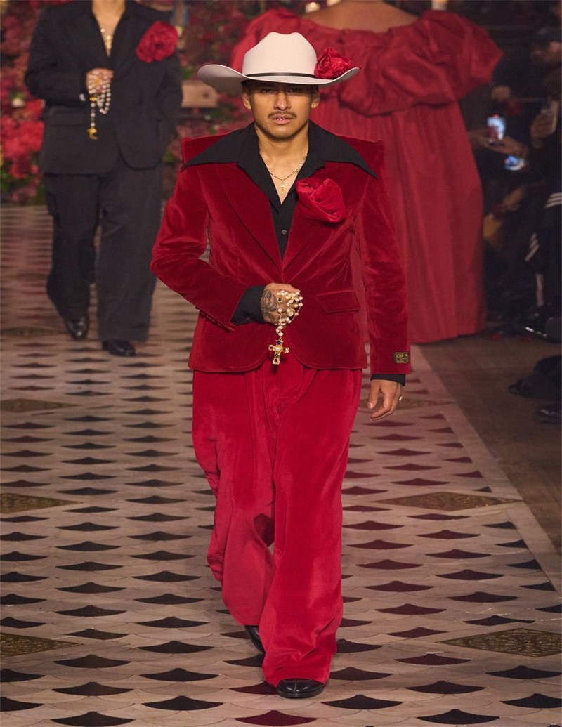 Men Formal Wear Red - Red Men Suits Set 2 Pieces