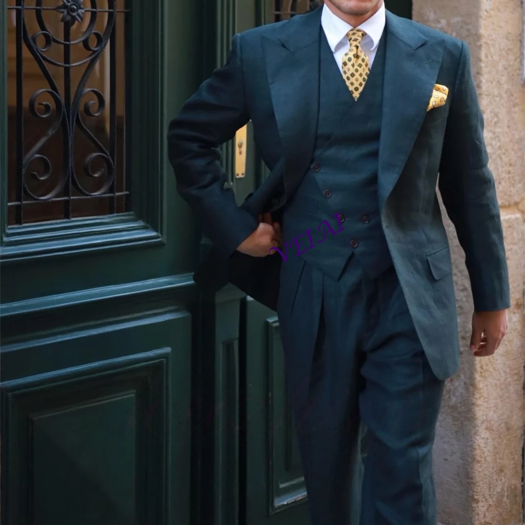 Customized Black Slim Fit 3 Pi - đánh giá và giá Men'S Formal Wear Waistcoat