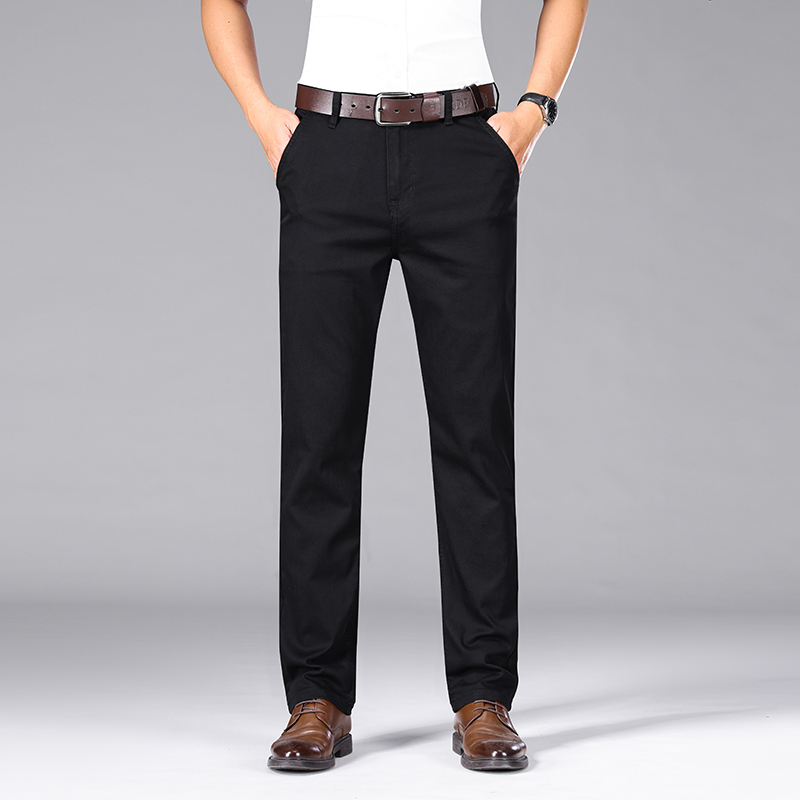 Pure Black Jeans Men's Summer  - đánh giá và giá Men Formal Wear With Jeans