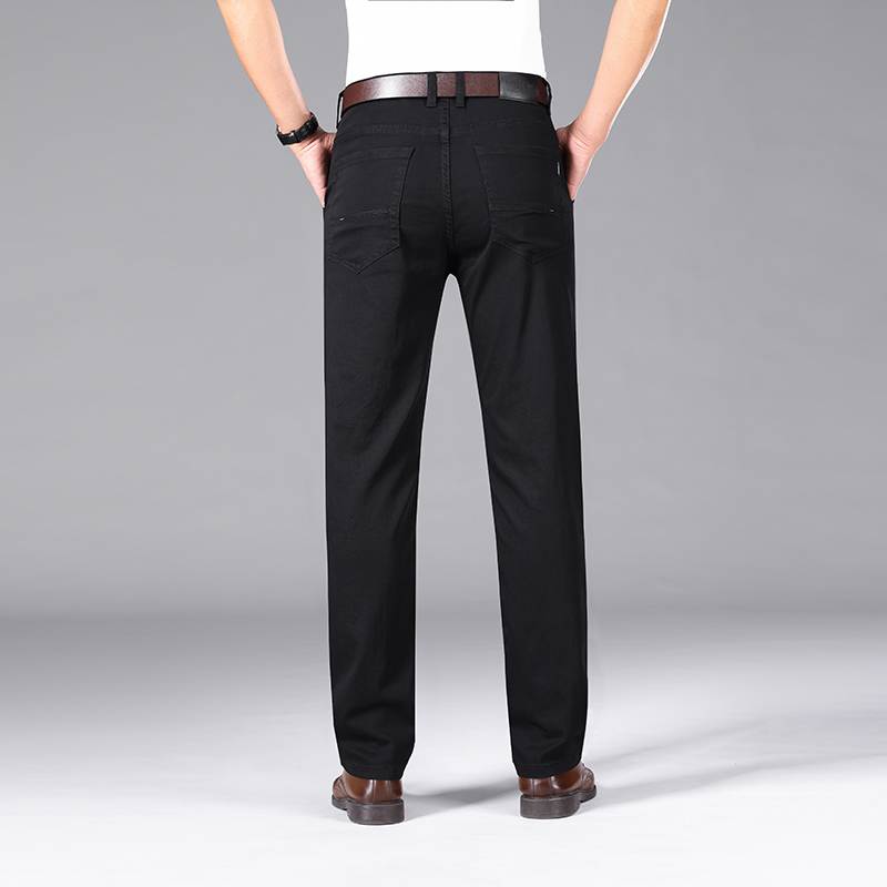 Pure Black Jeans Men's Summer  - đánh giá và giá Men Formal Wear With Jeans