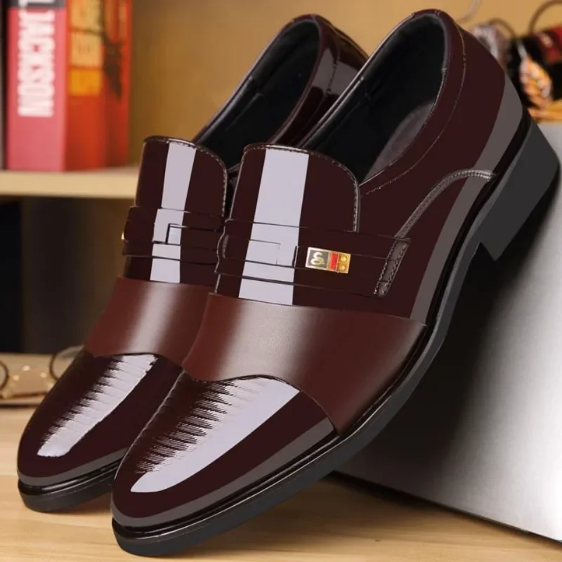 Leather Shoes for Men Wedding  - đánh giá và giá Men'S Luxury Formal Wear