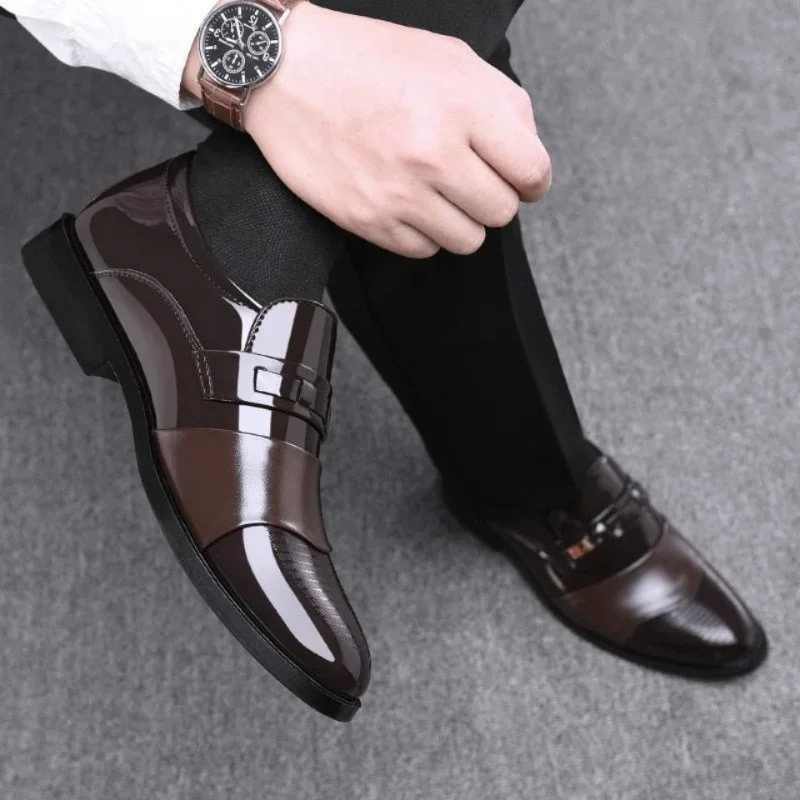 Leather Shoes for Men Wedding  - đánh giá và giá Men'S Luxury Formal Wear