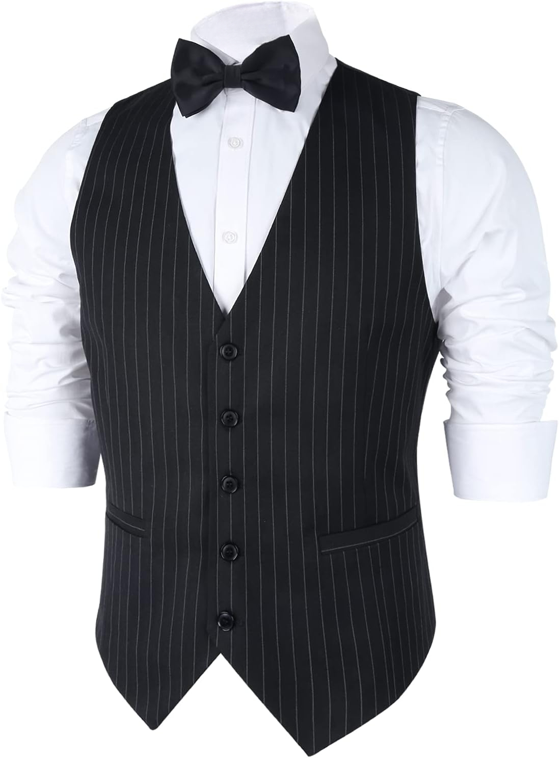 Mens Pinstripe Business Suit V - đánh giá và giá Men'S Formal Wear Waistcoat