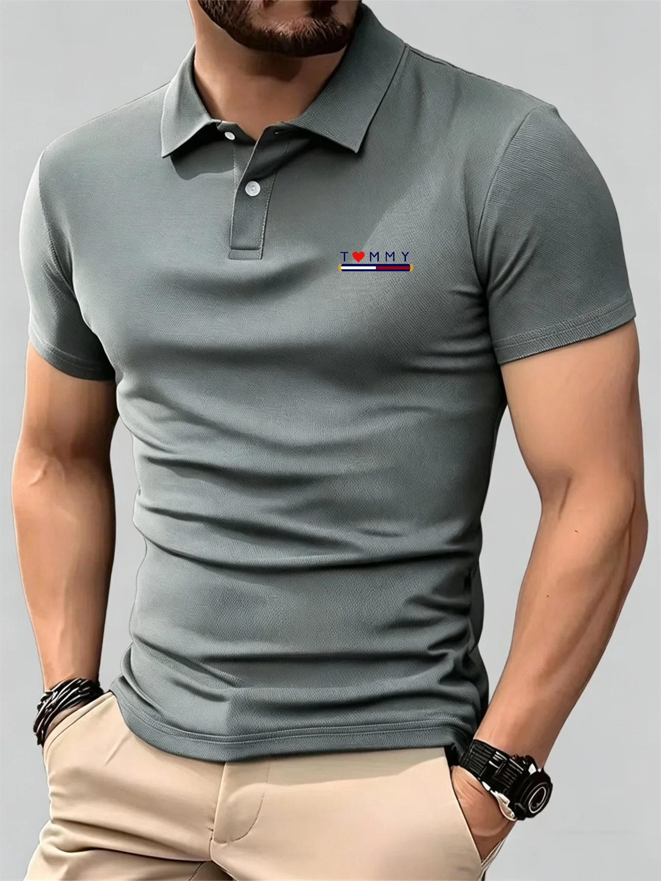New Breathable Short Sleeve Bu - đánh giá và giá Men'S Formal Wear Accessories