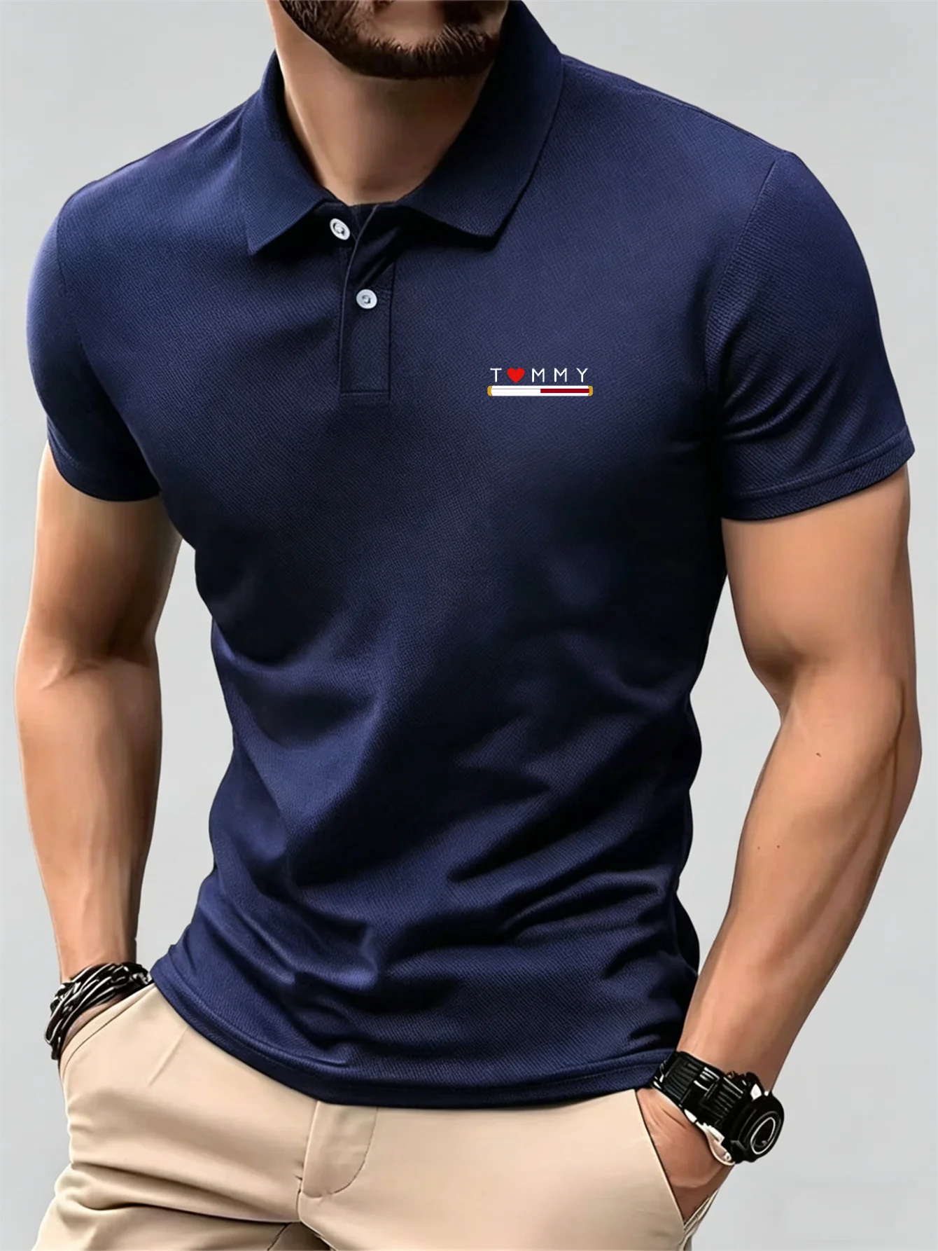 New Breathable Short Sleeve Bu - đánh giá và giá Men'S Formal Wear Accessories