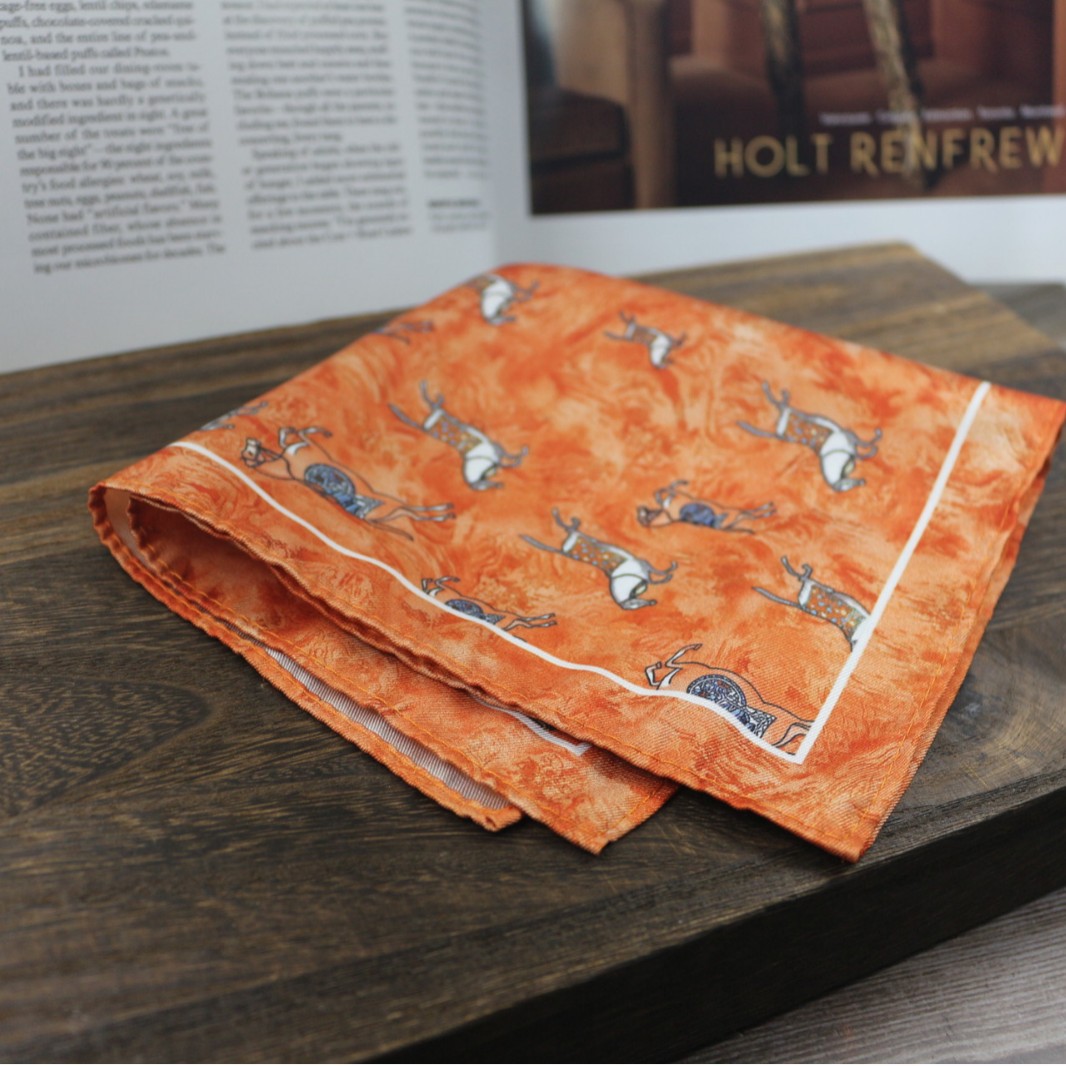 Vintage Print Pocket Square  M - đánh giá và giá Formal Wear Men H&M