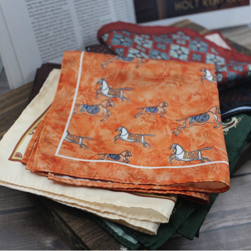 Vintage Print Pocket Square  M - đánh giá và giá Formal Wear Men H&M