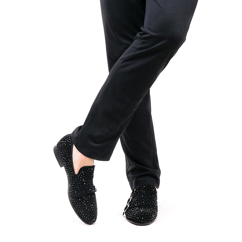 Piergitar New Black Suede Men  - đánh giá và giá Men'S Formal Wear
