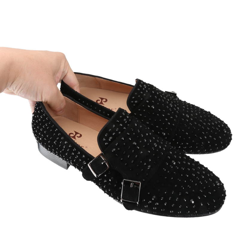 Piergitar New Black Suede Men  - đánh giá và giá Men'S Formal Wear