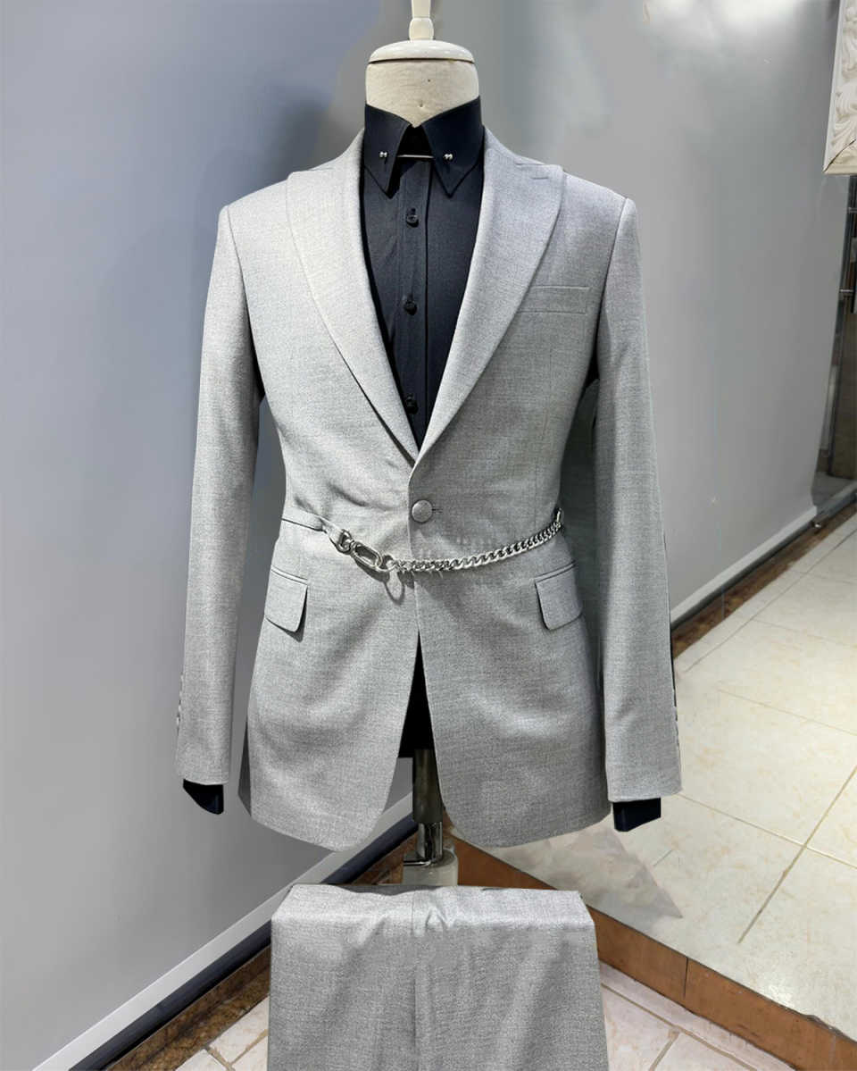 Casual Men Suits 3 Pieces Jack - đánh giá và giá Men'S Formal Wear Belt
