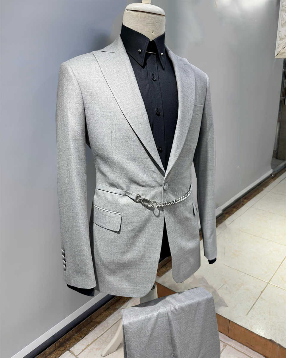 Casual Men Suits 3 Pieces Jack - đánh giá và giá Men'S Formal Wear Belt