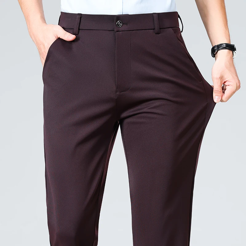 Spring Summer Thin Trousers Me - đánh giá và giá Men Formal Wear Outfits