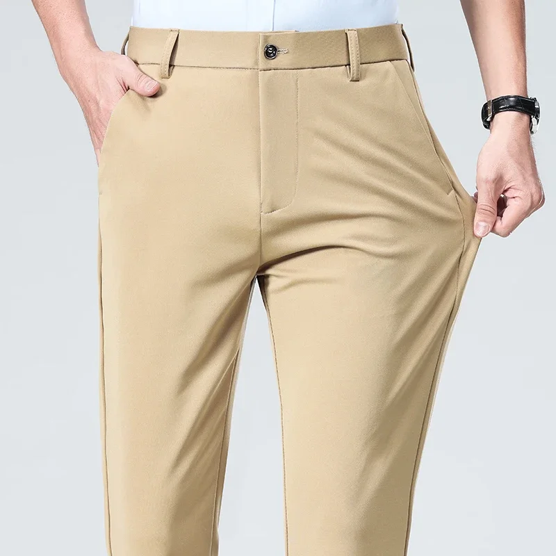 Spring Summer Thin Trousers Me - đánh giá và giá Men Formal Wear Outfits