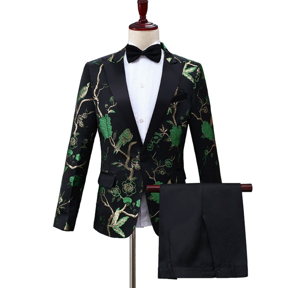 2026 New Exquisite Jacquard Su - đánh giá và giá Men Formal Wear Outfits