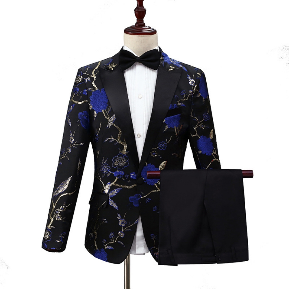 2026 New Exquisite Jacquard Su - đánh giá và giá Men Formal Wear Outfits