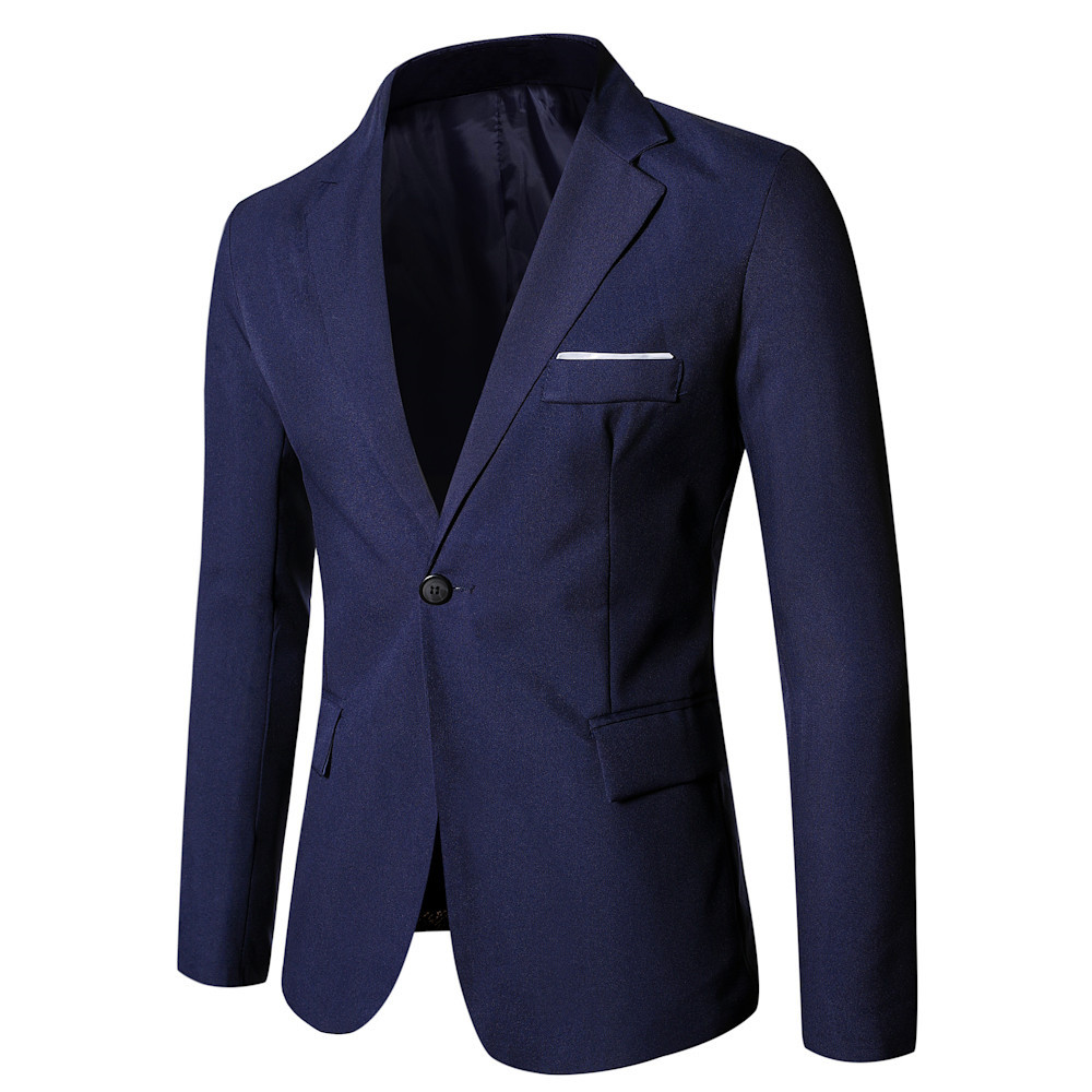 Blazer Men Coat Turn Down Coll - đánh giá và giá Men Formal Wear Outfits