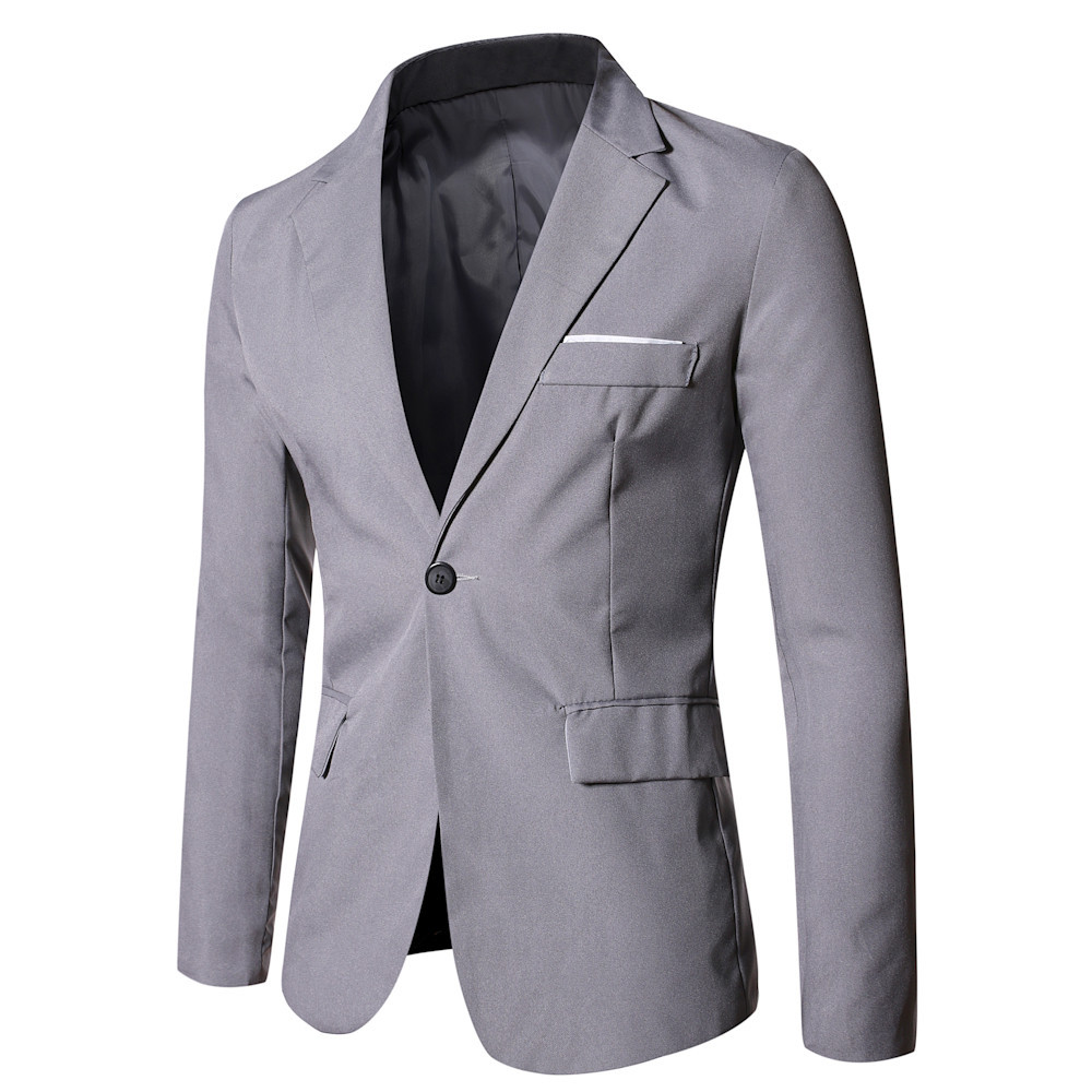 Blazer Men Coat Turn Down Coll - đánh giá và giá Men Formal Wear Outfits