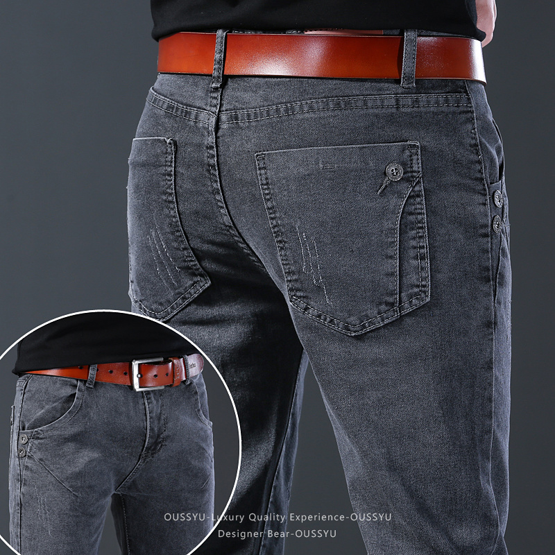 Brand Clothing Men Elastic Sli - đánh giá và giá Men Formal Wear With Jeans
