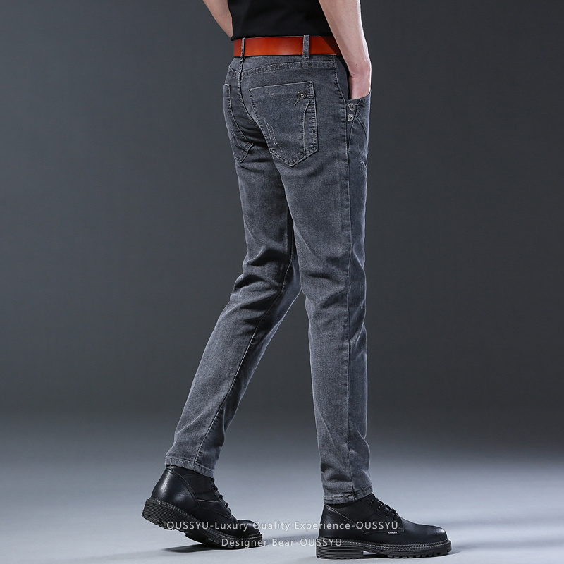 Brand Clothing Men Elastic Sli - đánh giá và giá Men Formal Wear With Jeans