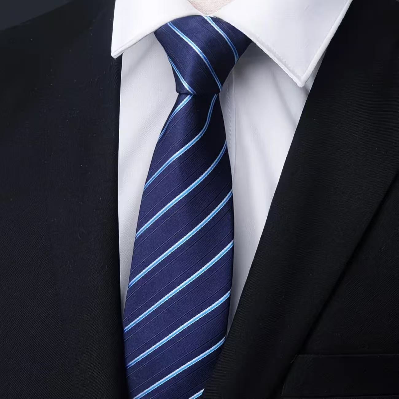 6Pcs Men's Zip Tie Ties 8cm (3 - đánh giá và giá Men Formal Wear Red