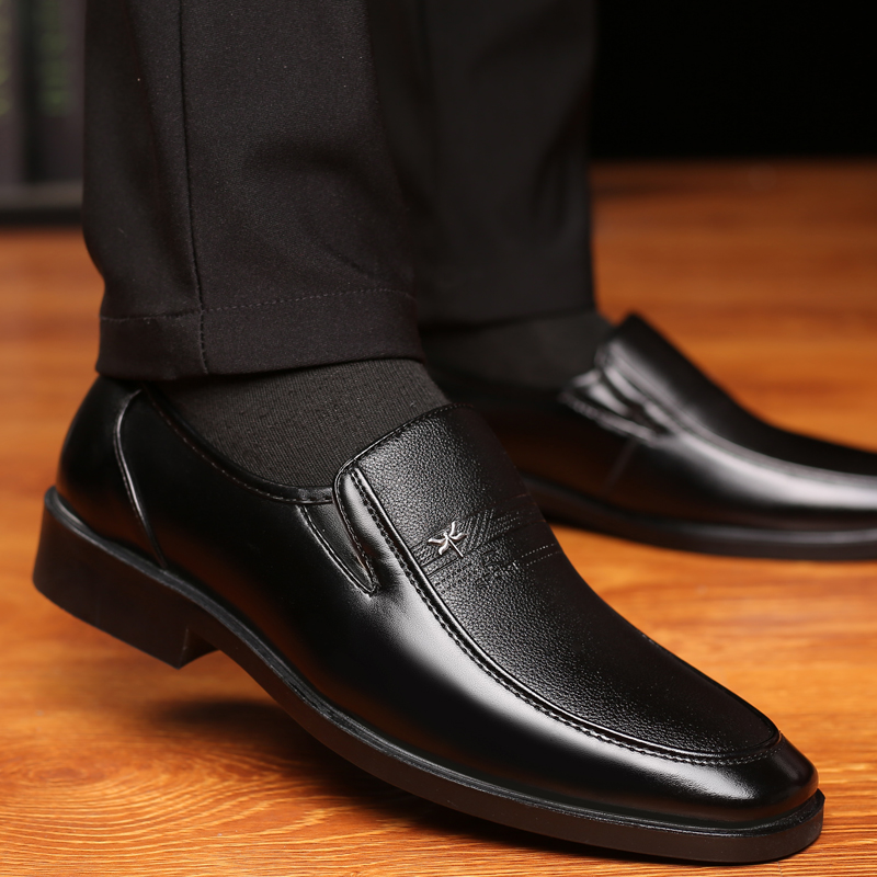 Leather Shoes Men's Business S - đánh giá và giá Men'S Luxury Formal Wear