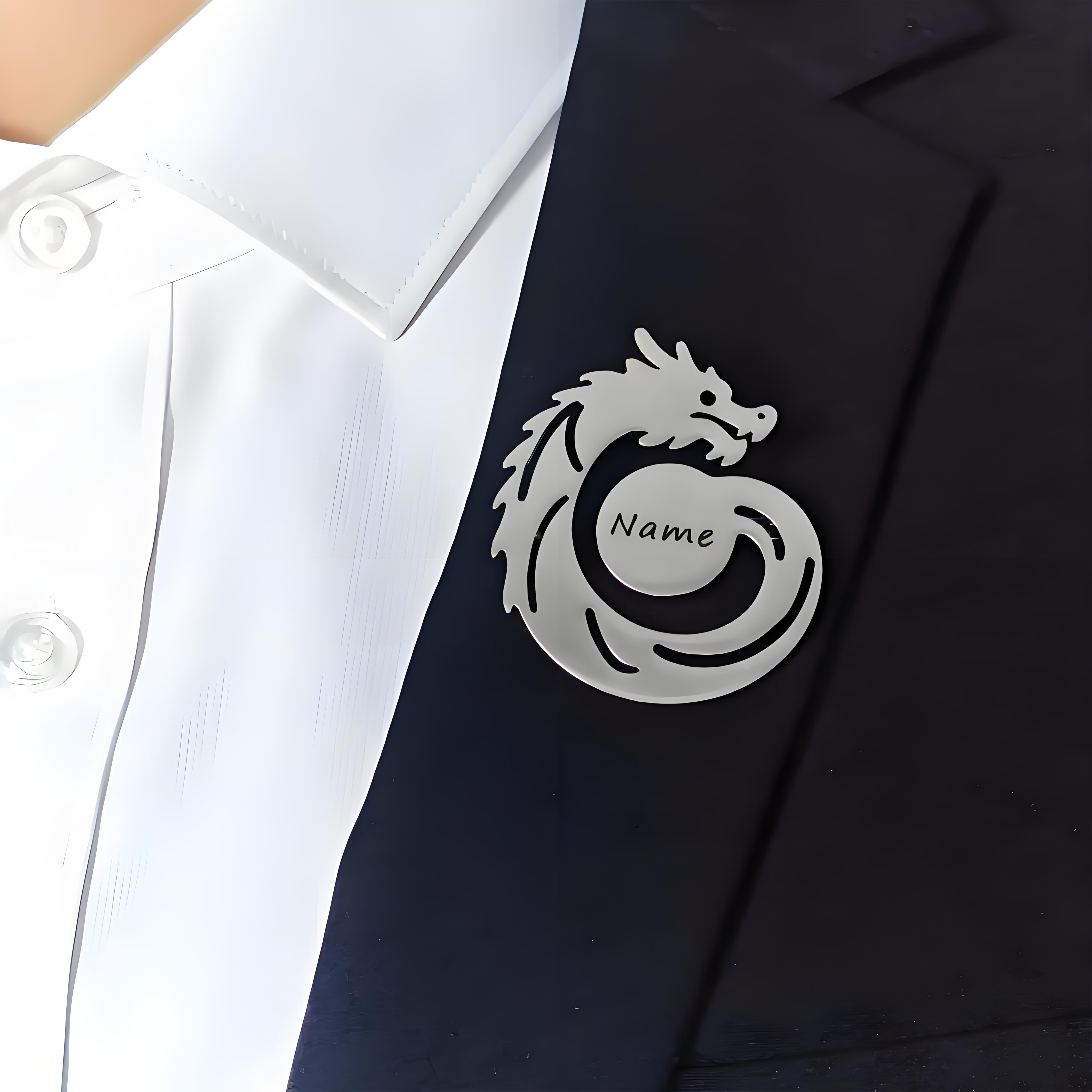 Custom Name Dragon Brooch, Per - đánh giá và giá Men Formal Wear Names