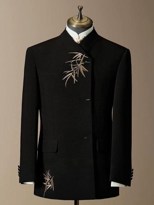 New Chinese Style Wedding Suit - đánh giá và giá Men Formal Wear Online