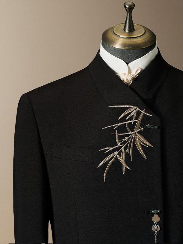 New Chinese Style Wedding Suit - đánh giá và giá Men Formal Wear Online
