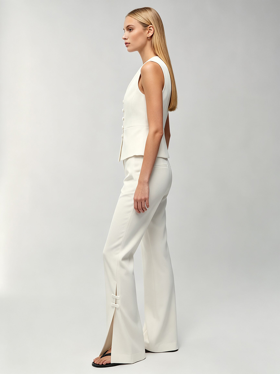 LIMO Women White Chinese Frog  - đánh giá và giá Men'S Formal Wear Accessories