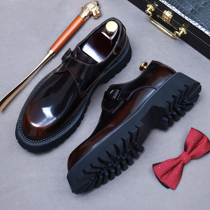 Platform Mens Genuine Leather  - đánh giá và giá Men'S Luxury Formal Wear