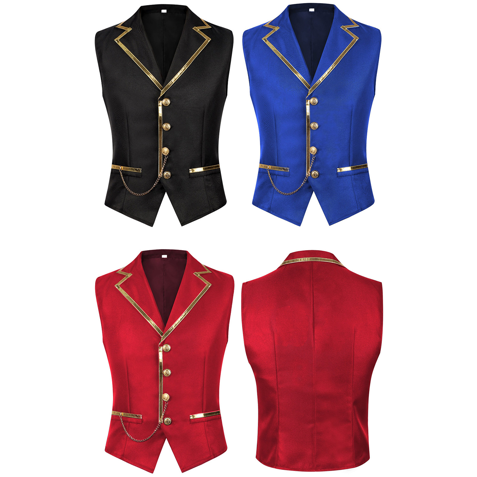 Mens Halloween Steampunk Waist - đánh giá và giá Men'S Formal Wear Waistcoat