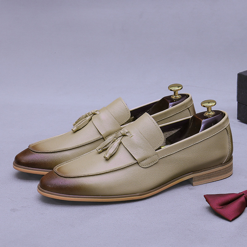 Men Tassel Genuine Leather Loa - đánh giá và giá Men'S Formal Wear