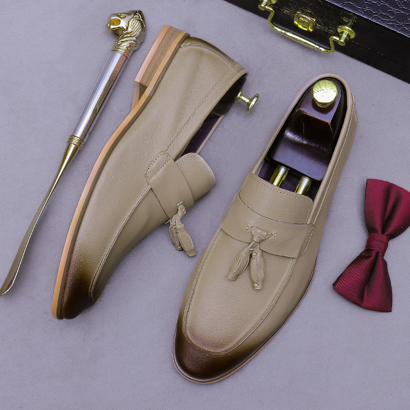 Men Tassel Genuine Leather Loa - đánh giá và giá Men'S Formal Wear