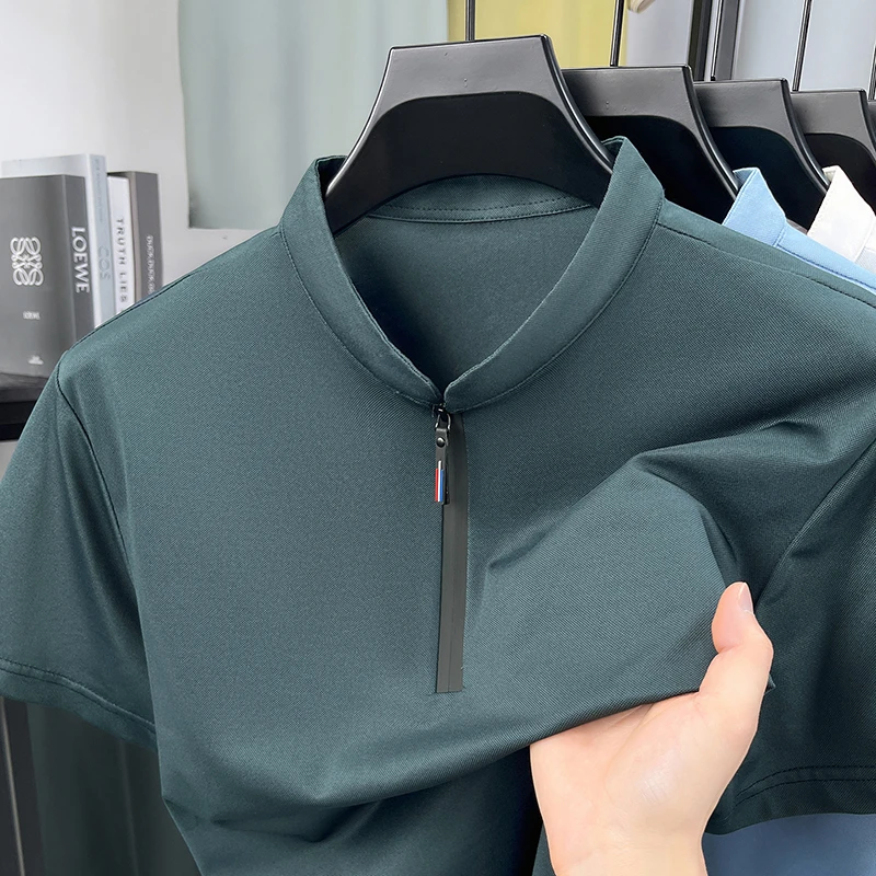 Mens Business Formal Half Zip  - đánh giá và giá Men'S Polo Formal Wear