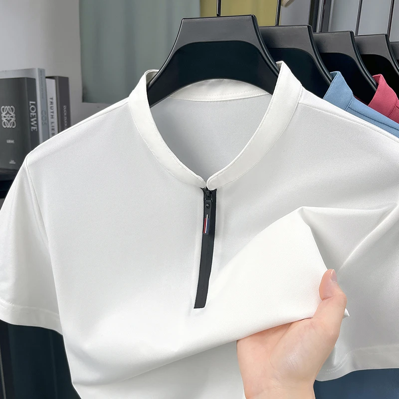 Mens Business Formal Half Zip  - đánh giá và giá Men'S Polo Formal Wear