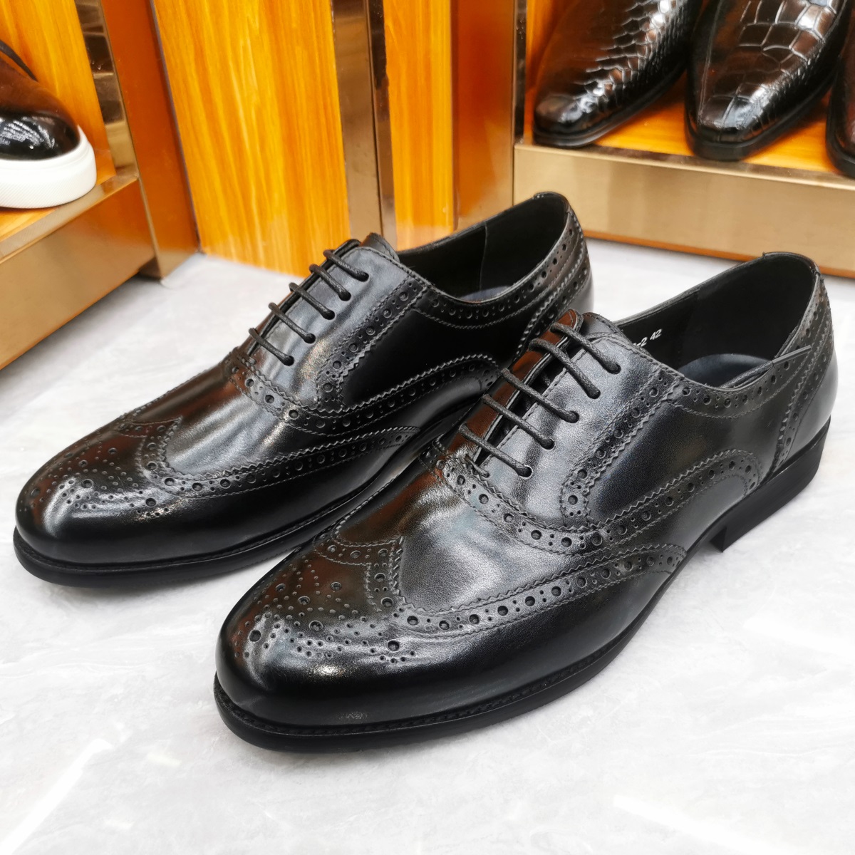Luxury Men's Dress Shoes Genui - đánh giá và giá Men'S Luxury Formal Wear