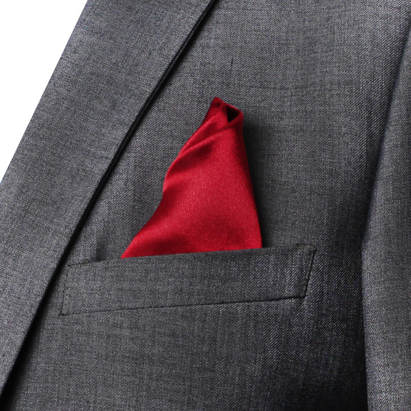 22CM Solid Color Pocket Squre  - đánh giá và giá Men'S Formal Wear Accessories