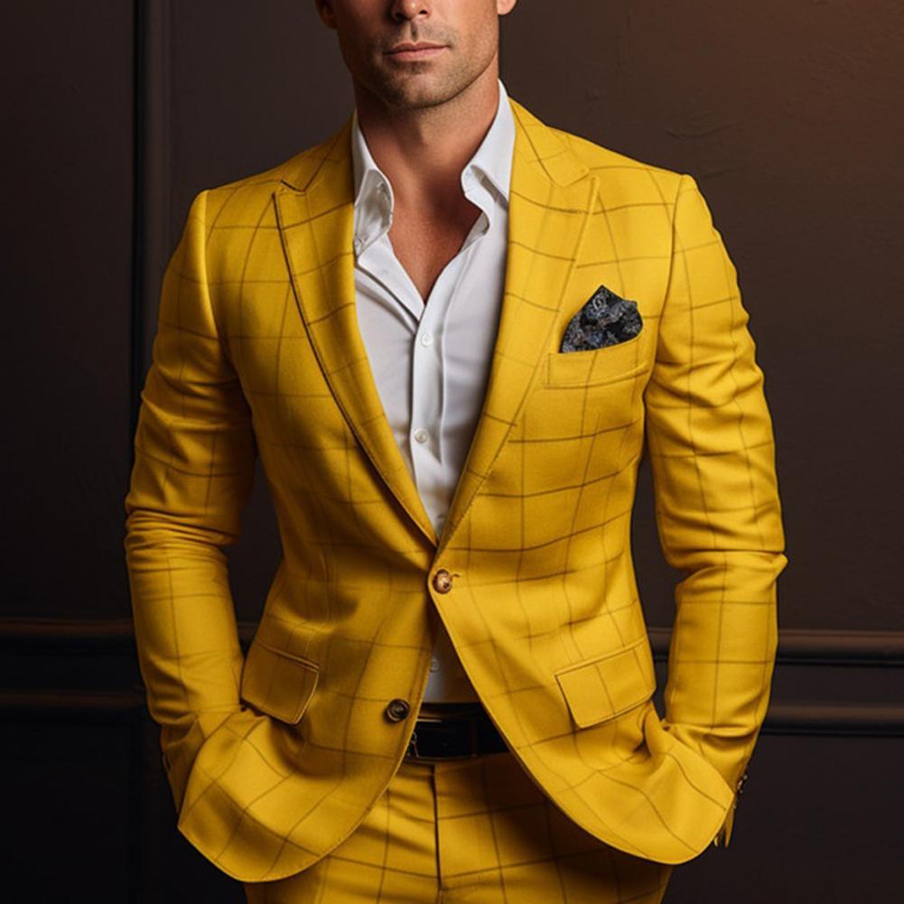 Men Suit Coat Formal Business  - đánh giá và giá Men Formal Wear Outfits