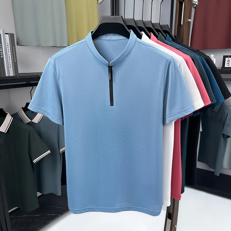 Mens Business Formal Half Zip  - đánh giá và giá Men'S Polo Formal Wear