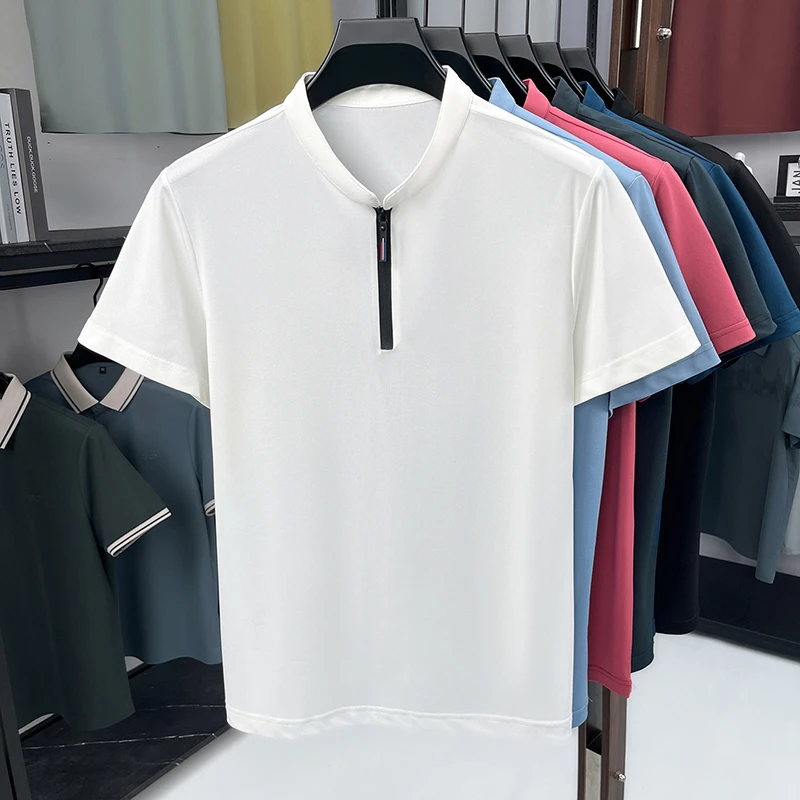 Mens Business Formal Half Zip  - đánh giá và giá Men'S Polo Formal Wear